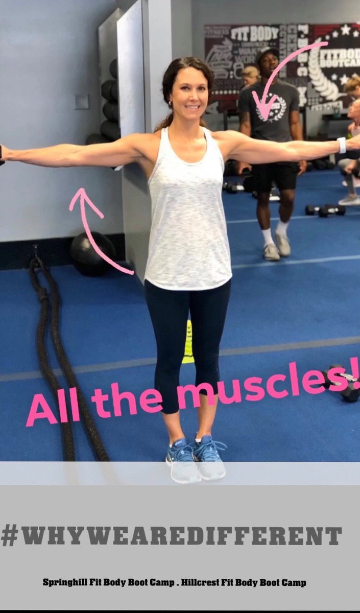 FitHillcrest's tweet image. "Where else can you get your workout done in 30 minutes!!! That’s my favorite part!" Shawna, member since 2017

#whywearedifferent #fitbodybootcamp #hfbbc #shfbbc