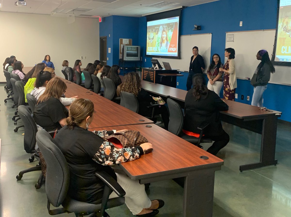 HCHOwls's tweet photo. Senior ECHS students speak at this month's Harlingen Junior Leagues' GEM (Girls Educational Leadership) program about their experiences at ECHS and why it is the best of both worlds- HS &amp; College in one place! #GoOwls #GreatStoriesStartHere https://t.co/slROmIbh3f