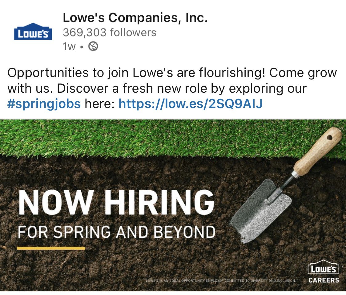 Lowe’s 113 tweet media
