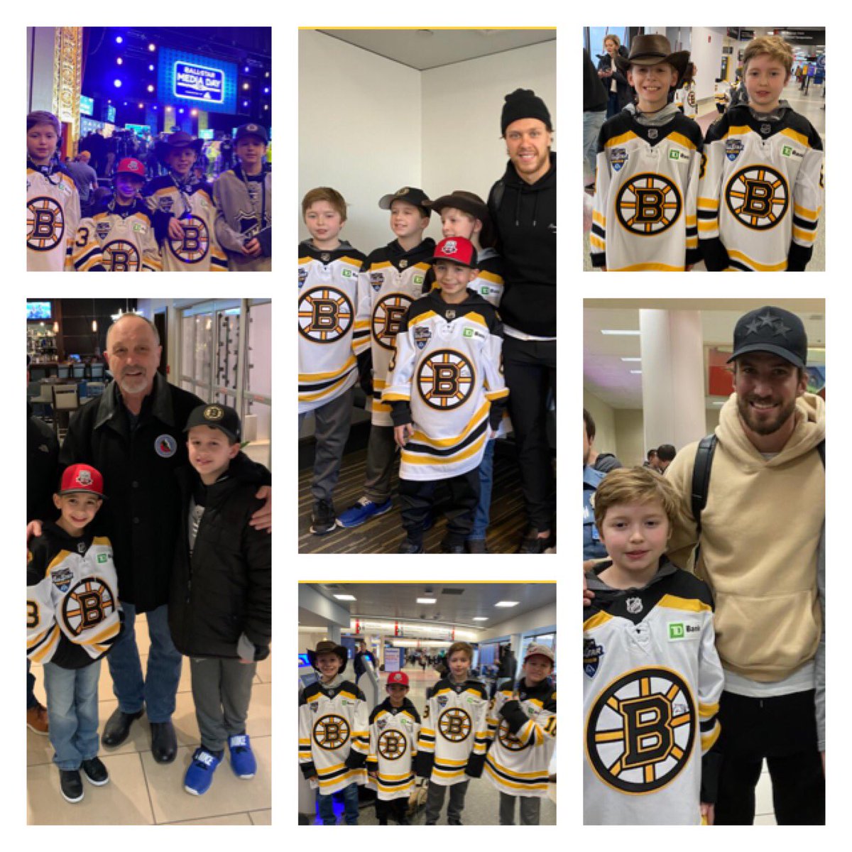 generals_youth's tweet photo. Thank you @tdgarden and @NHLBruins for this incredible opportunity. The Boston Bandits meeting some @NHL All Stars in St Louis. #trottier #pasta #josi #memories https://t.co/yCwp5UI0n0