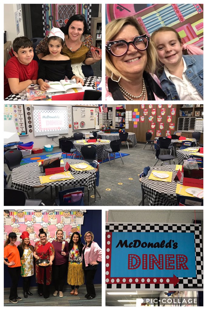 Open House/Reading Restaurant was a HUGE success. McDonald’s Diner was standing room only!!