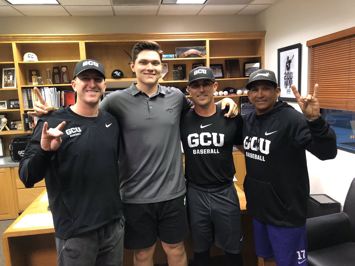 BeauAnkeney's tweet photo. I am so blessed to announce that I have committed to Grand Canyon University to further my academic and baseball career. I could not be more excited for this opportunity and can’t wait to see what is to come! #LopesUp @GCU_Baseball https://t.co/ozHs5NQoOs