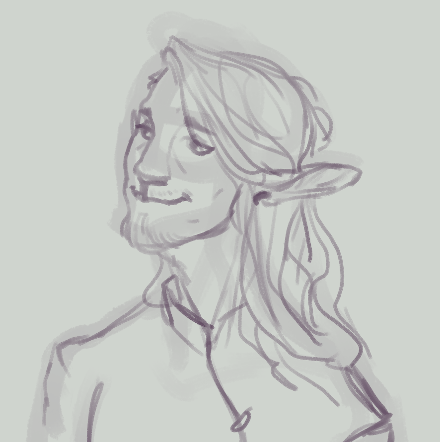 carbor_draws's tweet image. ok so im trying to get a grasp on cads face and this is the best cad ive drawn yet