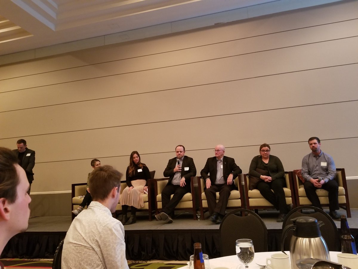 What an amazing evening!  Spending the evening with the <a href="/CSC_Regina/">CSC Regina</a>.  Mixing Architectural Technology students from <a href="/SaskPolytech/">SaskPolytech</a> with Industry leaders.  Panel of alumnists sharing their amazing success since graduation!  What a motivating evening!!!