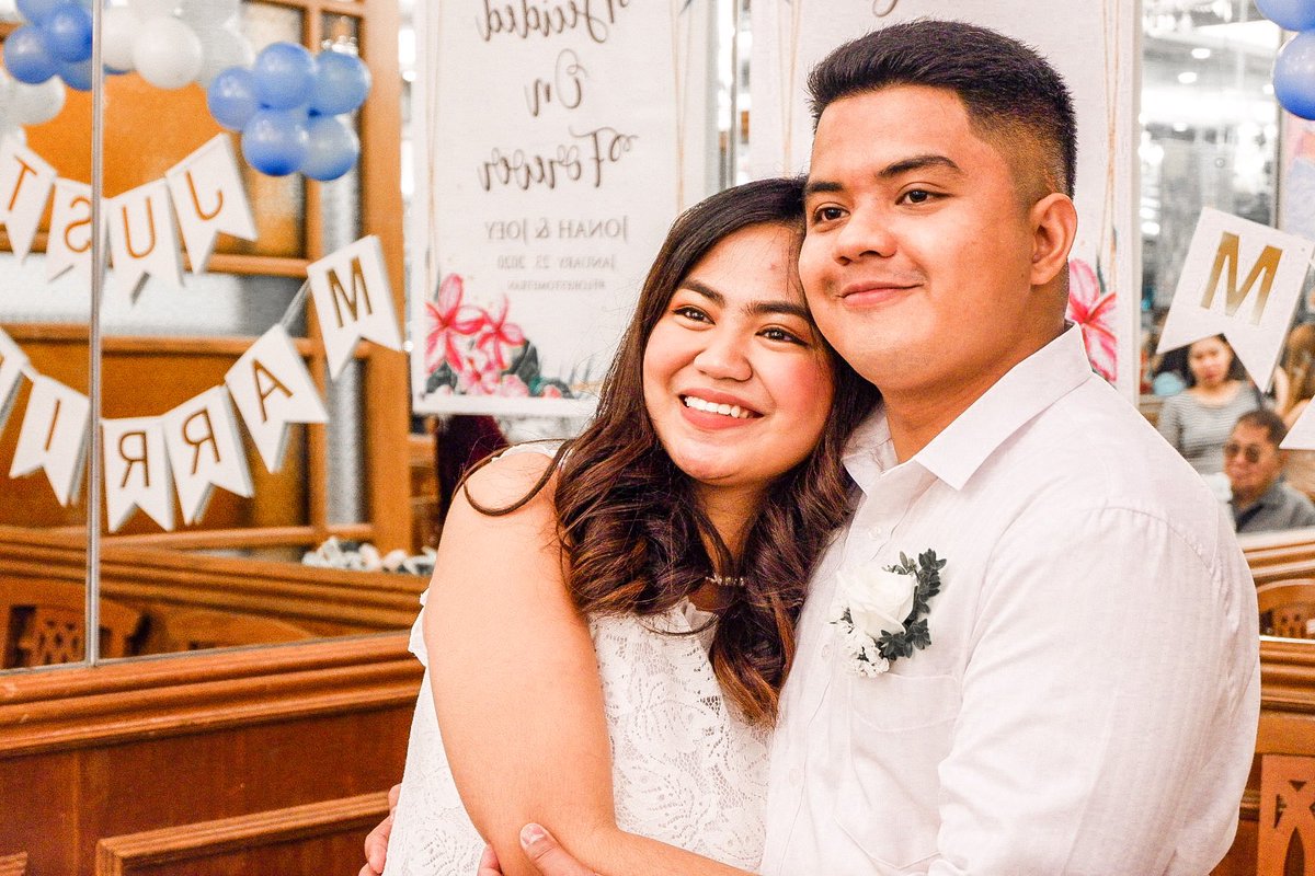 jonahanjela's tweet photo. Officially Mr. &amp; Mrs. Metran ❤️ https://t.co/50xylKgTXj