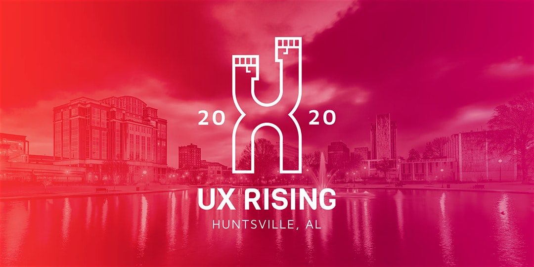 TabithaFrahm's tweet photo. Are you a part of the UX community in the greater Huntsville area? Would you like to be? Learn, connect, and celebrate with me at #UXRISING 2020! https://t.co/MpNFGFKA6W https://t.co/VRgOn8IMym