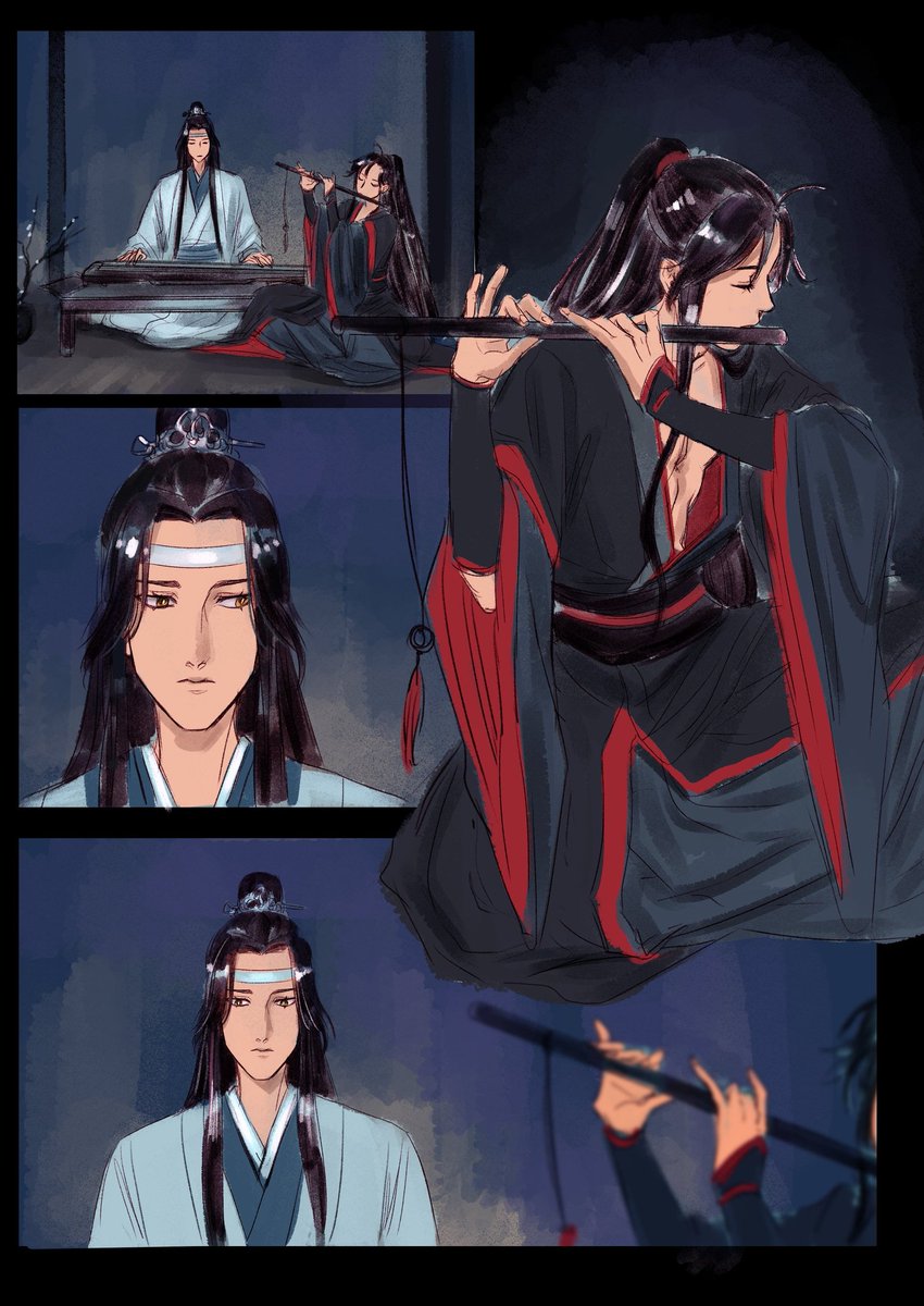 A thread of my mdzs comics since Twitter still won't let me do moments :/