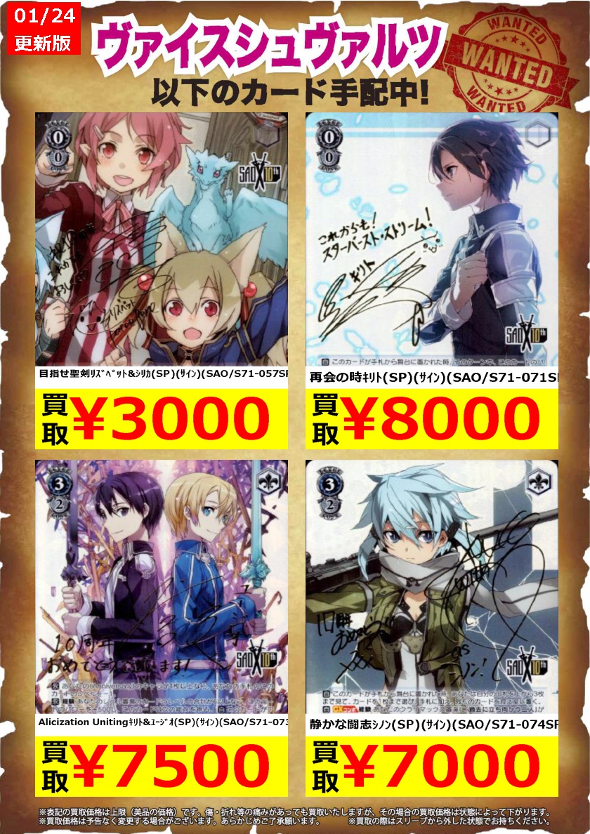 ランキング総合1位 WS 電撃文庫 SAO 10th アインクラッド シリカ