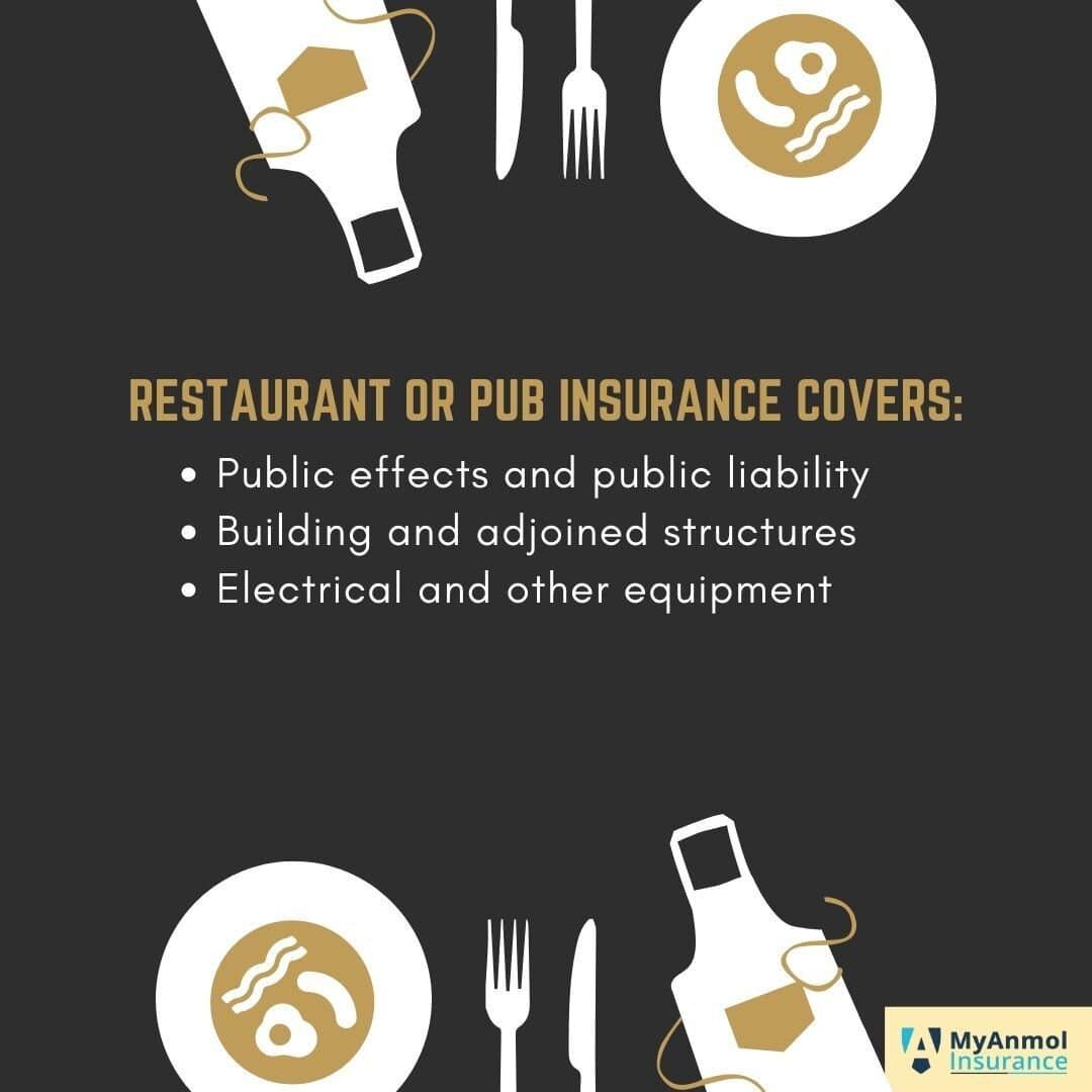 MyAnmolInsuranc's tweet image. The remaining policies covered under restaurant and pubs insurance. If you own a #restaurant or a #pub avail this insurance policy!

#insure #safe #protect #secure
#insuranceagent
.
.
Visit us at - buff.ly/2mdOanH