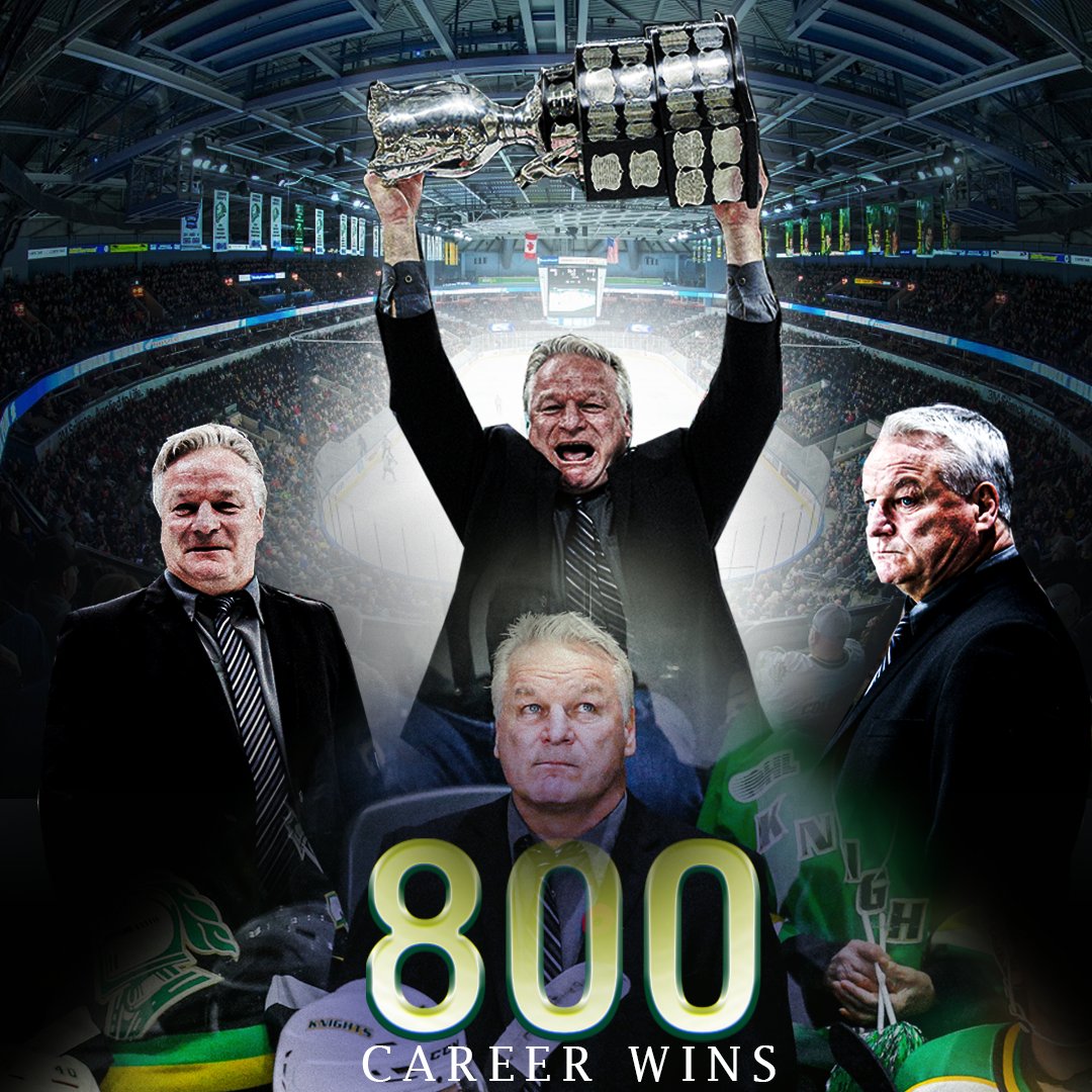 8️⃣0️⃣0️⃣ career OHL wins! 

Congratulations to our Head Coach Dale Hunter on reaching another milestone in his illustrious career!