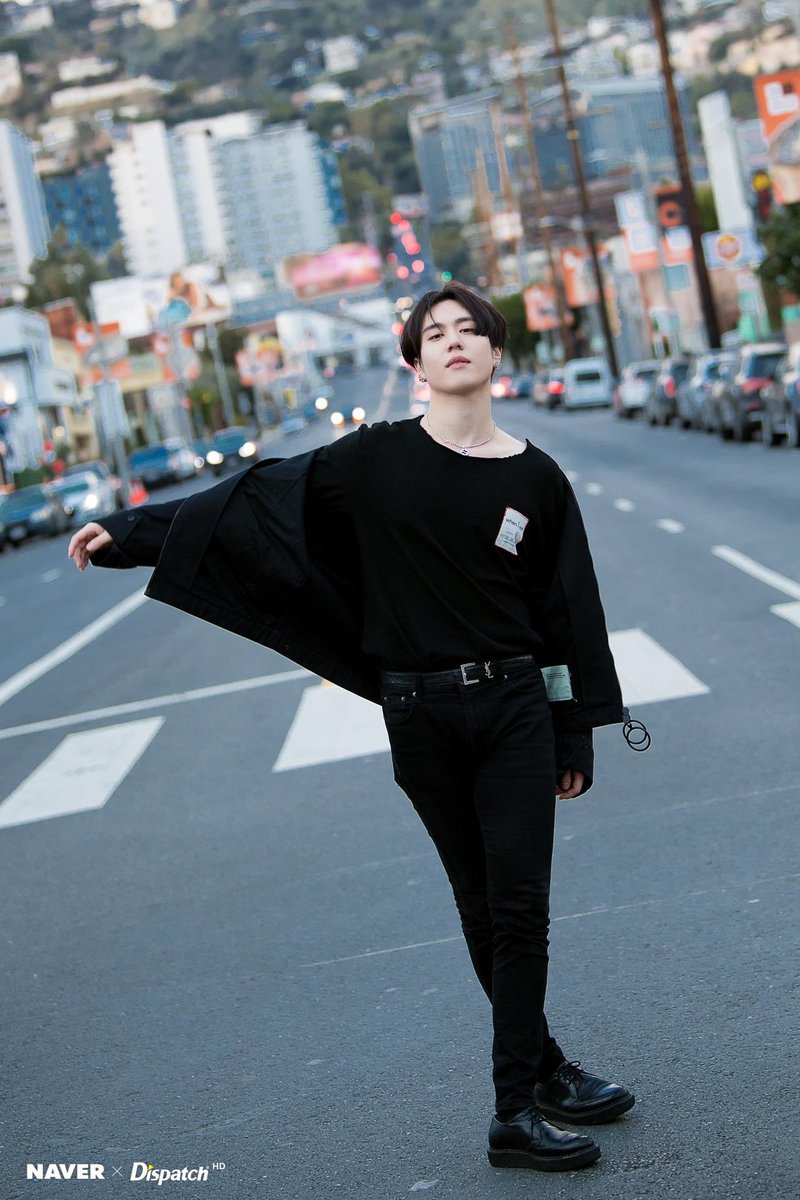 Got7 S Fashion Fan Account On Twitter 200124 Yugyeom X Dispatch When I Diff Zig Zag Long Sleeve Black 44 100 Or Approx 38 Usd Off White Virgil Abloh Mechanic Inspired
