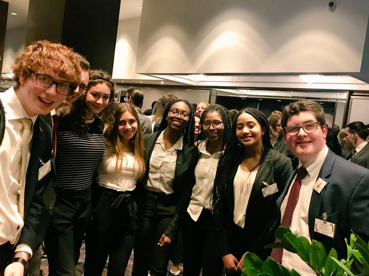 Some pics of the Harvey MUN team, looking sharp!