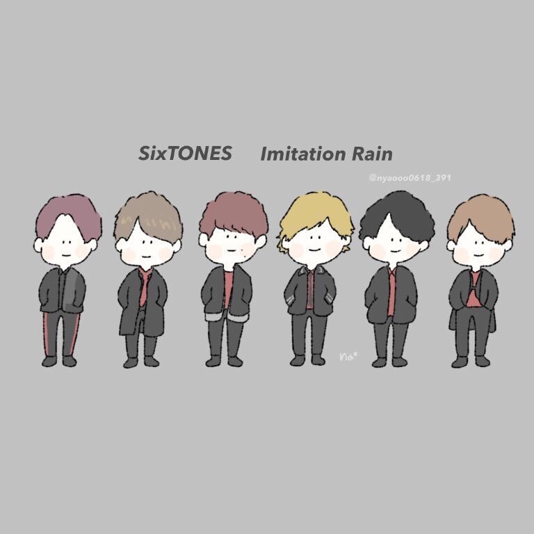 ｎａ Imitationrain発売記念sixtones過去絵大放出祭 Sixtones Imitationrain New World Telephone T Co I9l1c0kvpn Twitter