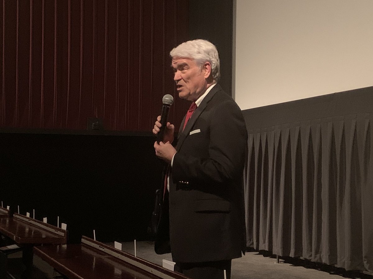 Grateful to hear from the #ChiefJustice of #Texas talk about the importance of #indigentdefense at the #JustMercy screening in Austin. ⁦@RightOnCrime⁩ ⁦@TPPF⁩ ⁦@JusticeReform⁩ ⁦@ScottyBudnick⁩