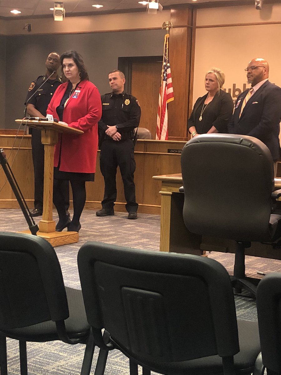Great collaboration between <a href="/LubbockISD/">Lubbock ISD</a>, the <a href="/LubbockPolice/">Lubbock Police Dept.</a> and the <a href="/LubbockCounty/">Lubbock County</a> District Attorney’s Office to address school safety.<a href="/Chief_FMitchell/">Floyd Mitchell</a> <a href="/kathrynrollo/">Kathy Kinnison Rollo</a>  #ThisIsHD84