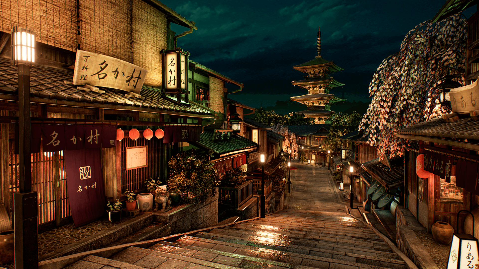 axel-riffard-on-twitter-amazing-kyoto-street-assets-for-ue4-made-by
