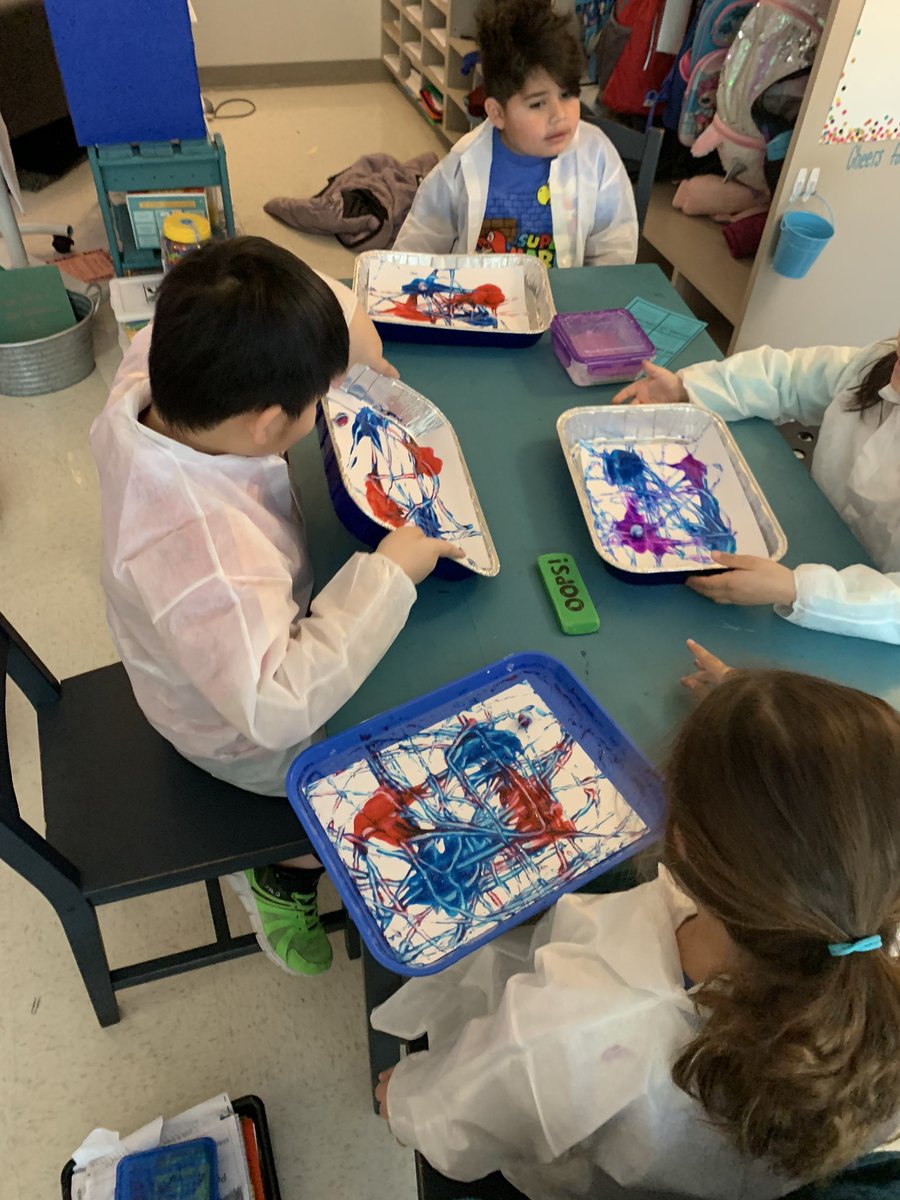 LizMcdorman's tweet photo. Studying force, motion and friction through art. #forceandmotion #friction #rollingpaint https://t.co/lzMRrbRwBs