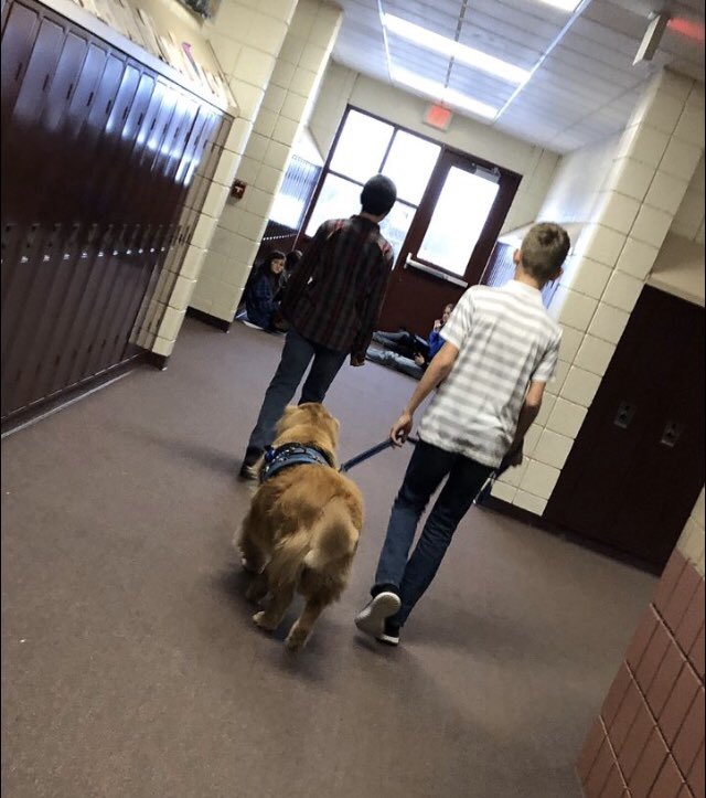 KTOY2022's tweet photo. Another awesome day of learning for @KTOY2020 The #USD379 #claycenter student leaders & therapy dog knocked our socks off! Thanks for hosting us โฆ@educationLane1โฉ https://t.co/Qj5Ffx7Uaj