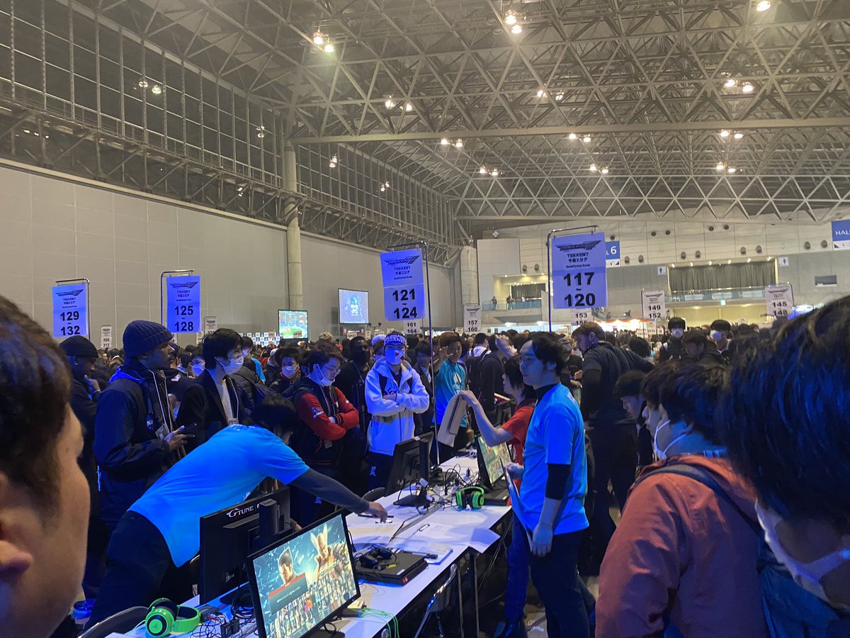 Evo Japan2020来た！ すごい人ね〜