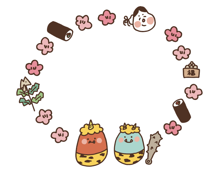 今日作ったゆるかわ手描きシリーズ😙👹
ACイラストにとうこ〜う🌟
#ストックイラスト 