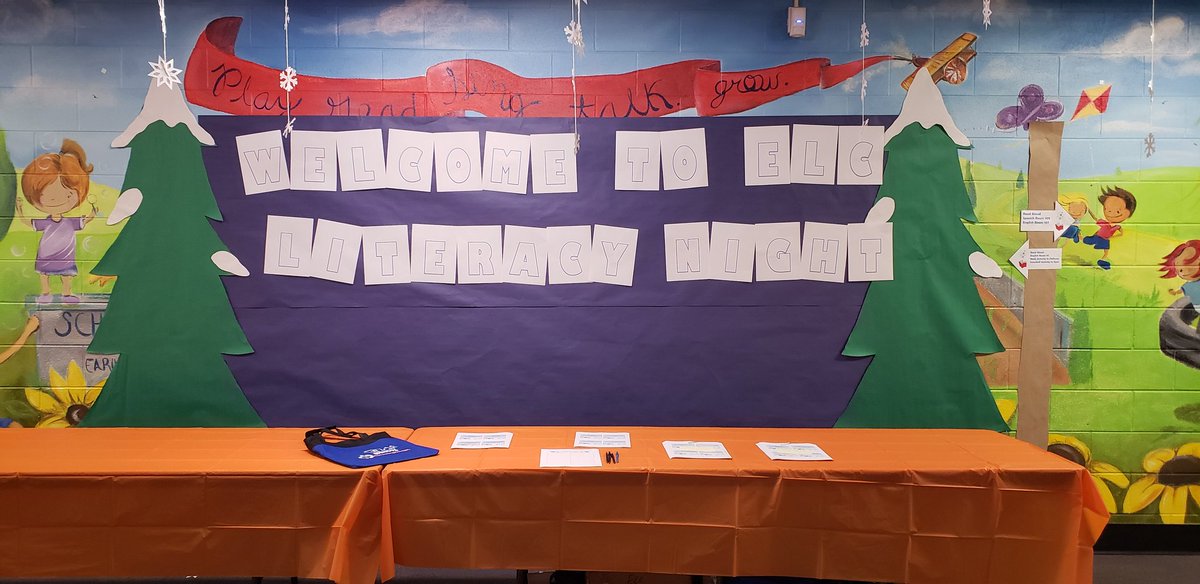 ELC_0to3's tweet photo. Join the ELC & 0-3 for our Family Literacy Night TONIGHT from 4:30 to 6! Participate in literacy & math activities as well as get some tips & tricks for choosing books for your little ones 😁 #WeAreELC #WeAre54 #SproutingReaders https://t.co/jknbwoR11x