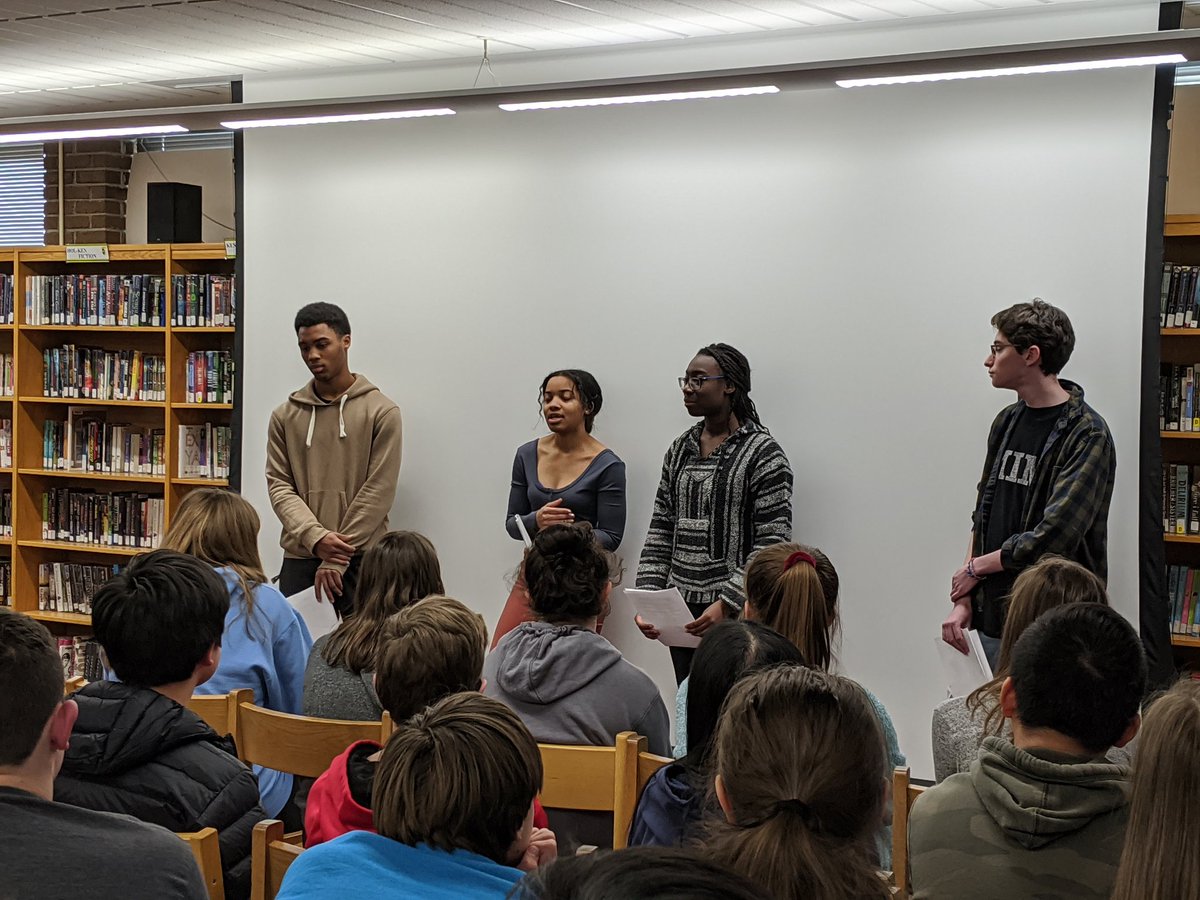 WissinkAMSB's tweet photo. Thank you to our Diversity in Action club for great presentations today!  @AmityMSBethany #AR5 https://t.co/HzO7QSZ6m8