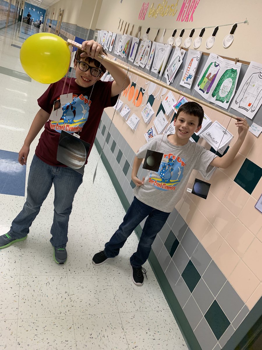 MrsManshack's tweet image. Solar System fun! ☀️🪐🌎 #CISDScienceRocks