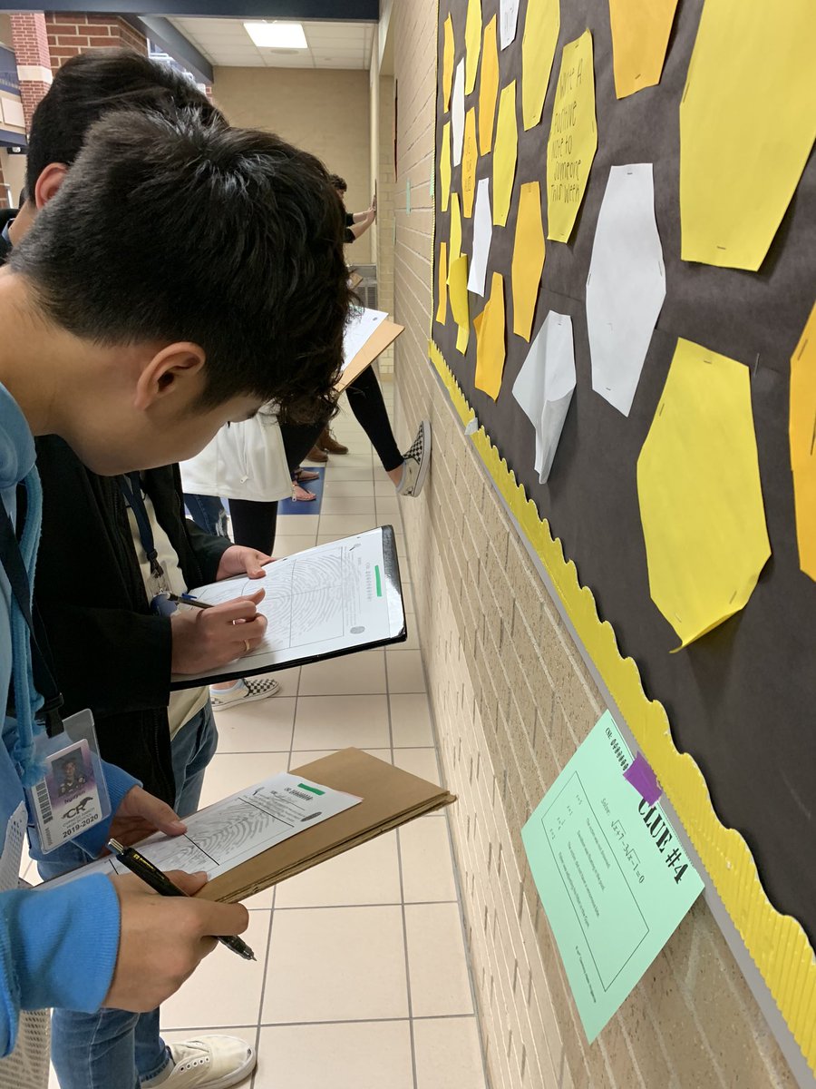 PalkerMath's tweet photo. I love the days when we get out of the classroom, it’s freeing and the students work!! solving square root equations csi style. @cyranchmath @cfisdmath https://t.co/6LuBUKR93P