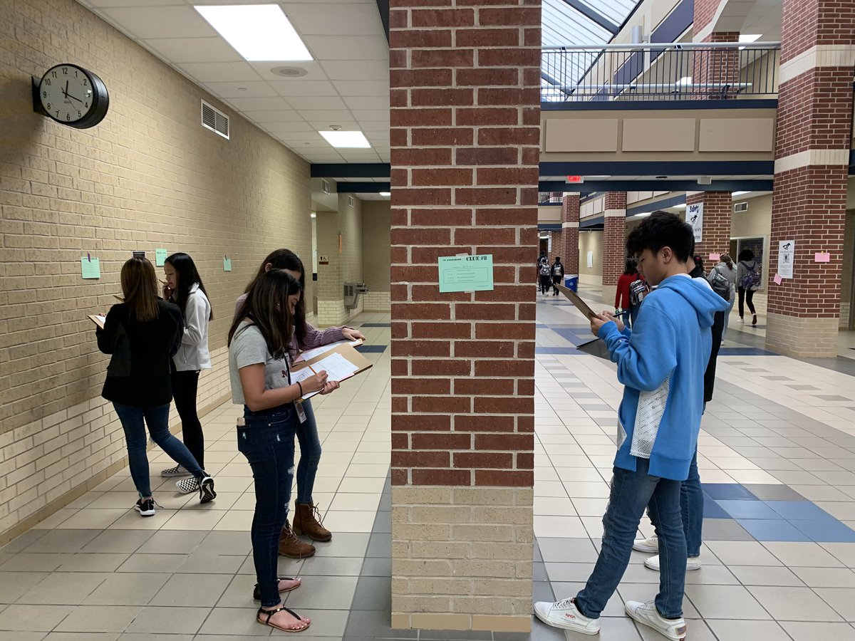 PalkerMath's tweet photo. I love the days when we get out of the classroom, it’s freeing and the students work!! solving square root equations csi style. @cyranchmath @cfisdmath https://t.co/6LuBUKR93P