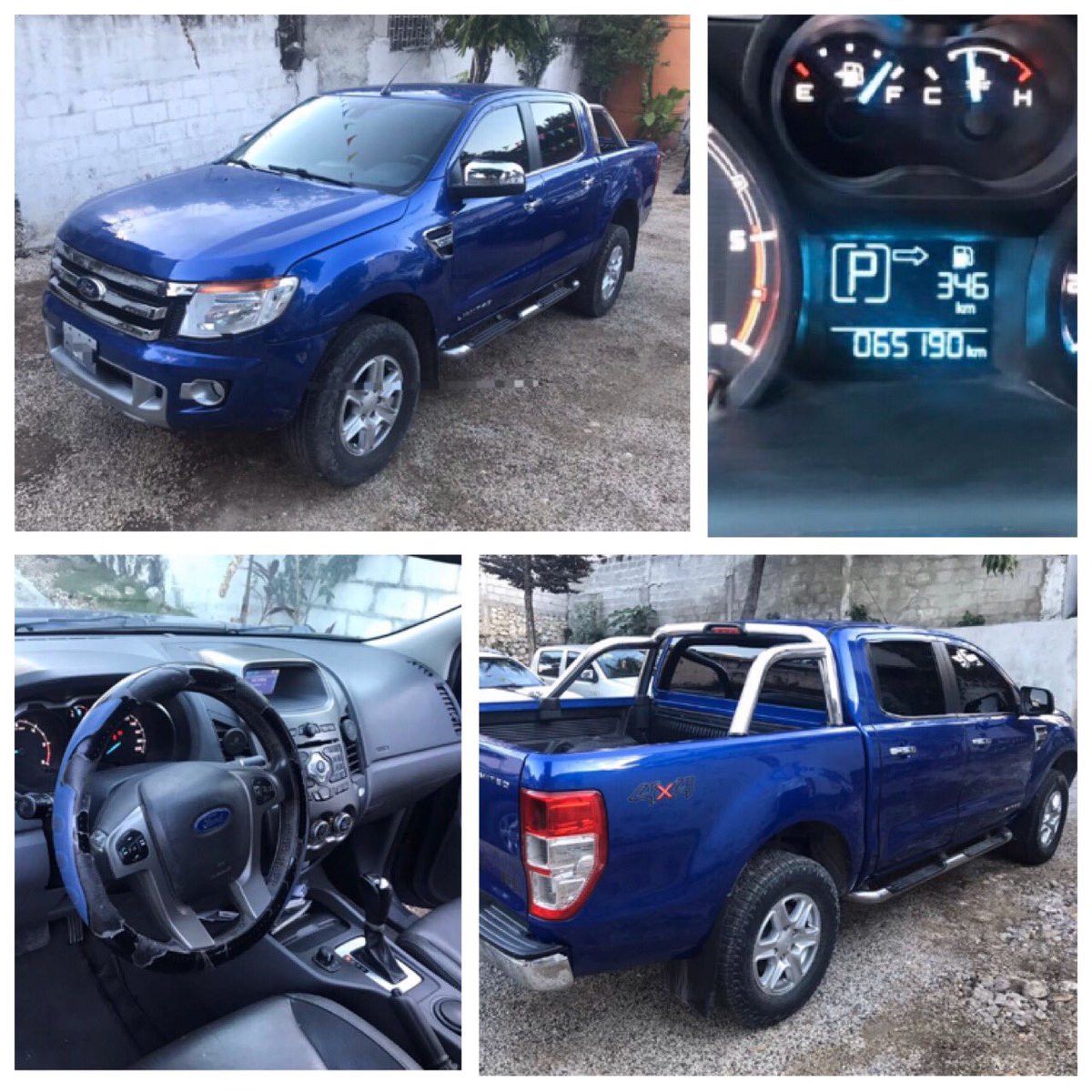MotoTechhaiti's tweet photo. 2015 ford ranger limited edition 5cyl turbo diesel automatic 65k km full options leather interior $26,500 negotiable call 3454-3030 3349-1499 https://t.co/UMokmBJG3v