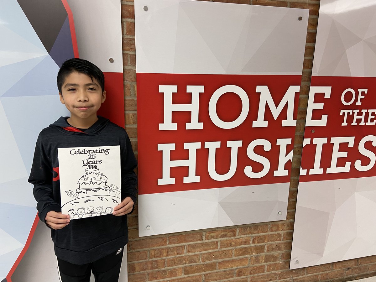 112foundation's tweet photo. Congratulations to @nwhuskies 6th grader, Ruy B.! His illustration was selected as the winning 2020 #DriveForEducation vehicle sticker design. Look for his design on cars in HW and HP beginning this spring. https://t.co/IoQtgDcTLi