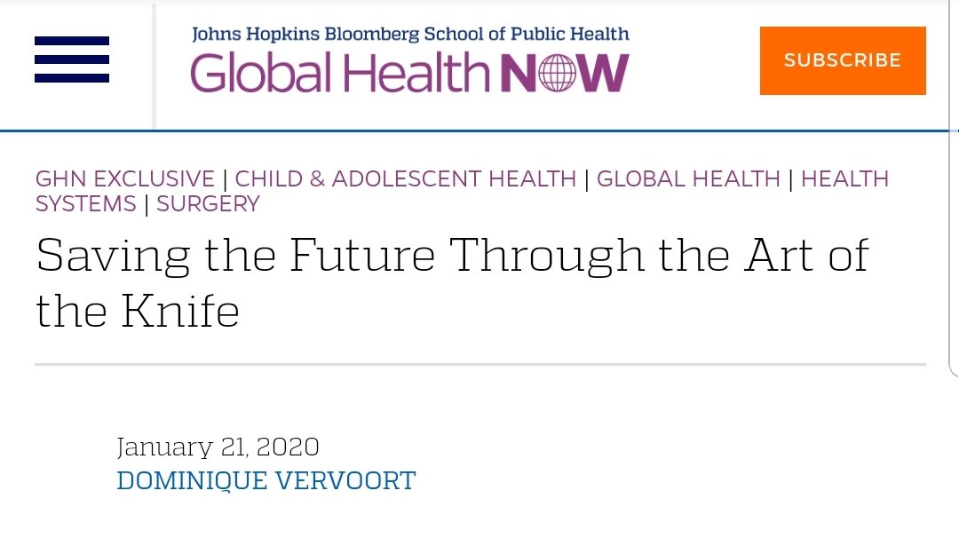 DVervoort94's tweet photo. It's a big week for children's surgery. 1.3 billion children lack access to surgical care when needed, but #GICSIV & #WEF20 have catalyzed change. @GICSurgery @KidsOperating
Read my latest "Saving the Future Through the Art of the Knife" in @ghn_news: https://t.co/j979W0ujgH https://t.co/7ctDCMOQZs