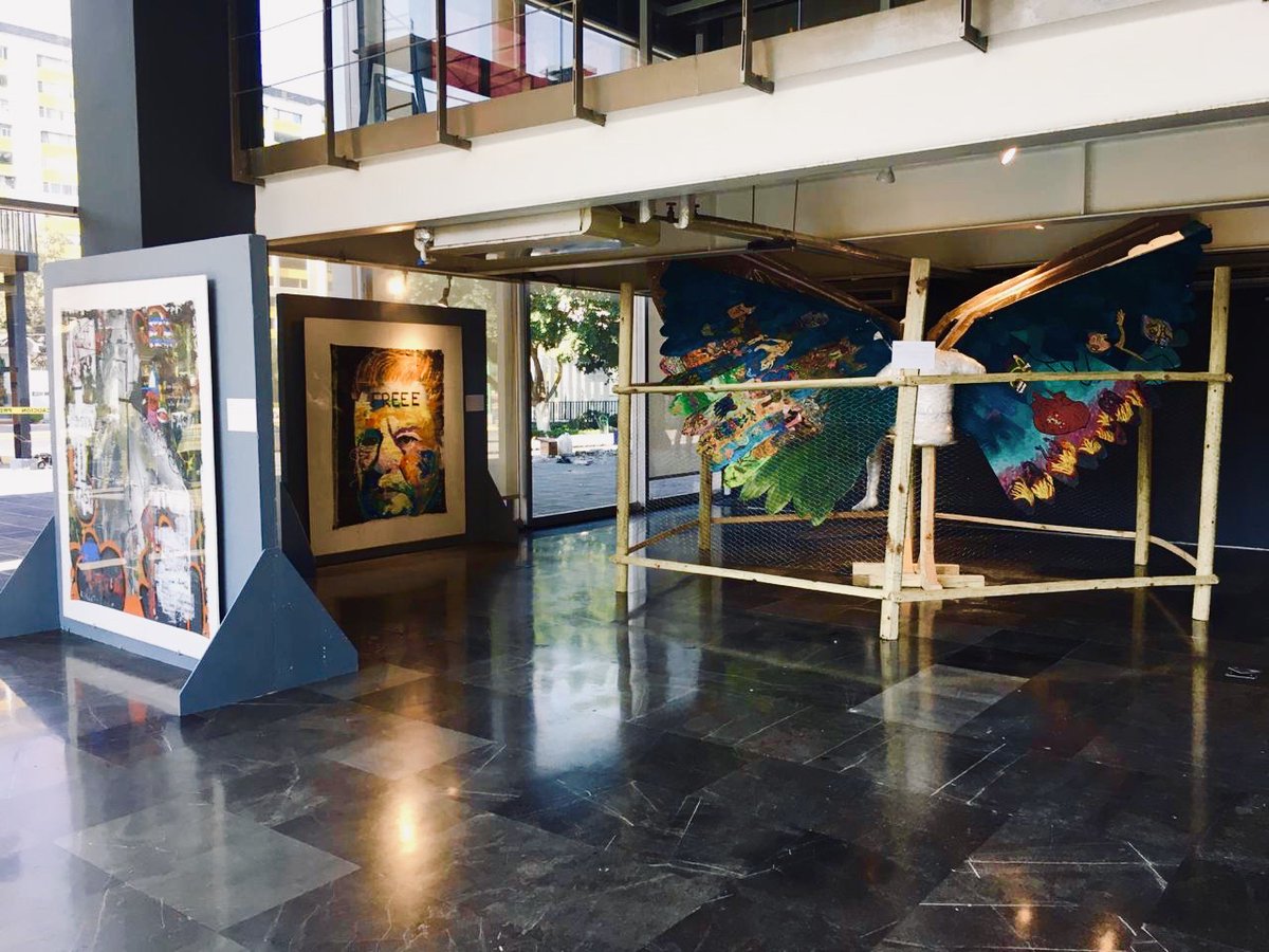 ccutlatelolco's tweet photo. ¿Qué papel jugamos todos en la creación de nuevos futuros? Nos plantea la exposición “De ícaros y alas: libertad desde la cárcel” de @kolectivfeat : artistas dentro y fuera del Reclusorio Norte que presentan su trabajo artístico > https://t.co/B6zNvQk6sI https://t.co/Ltdj8IcD4t
