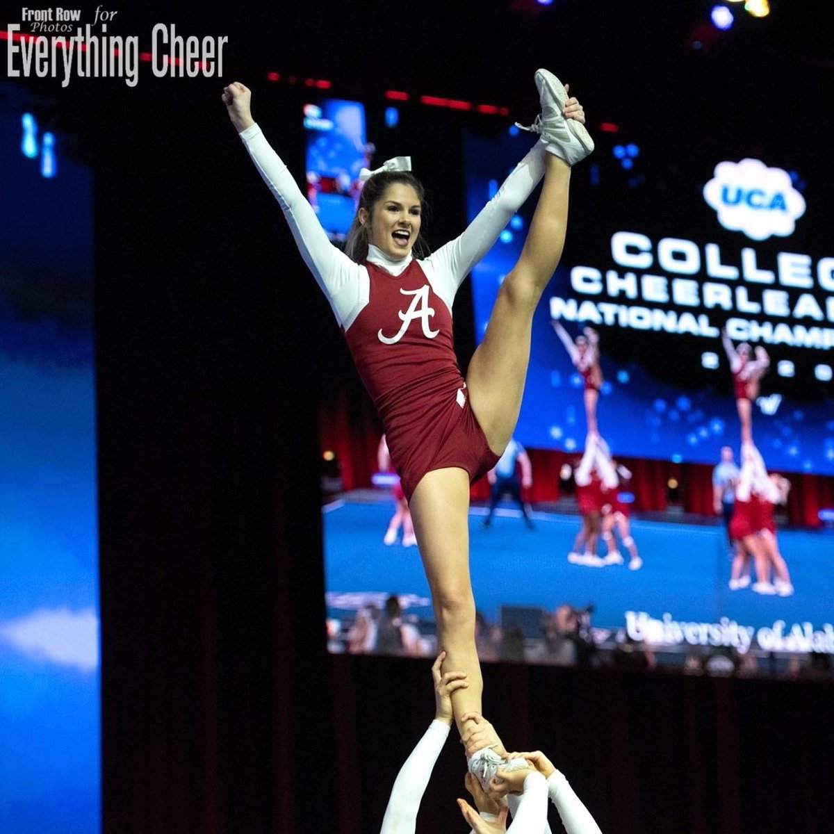 ECMagazine's tweet photo. The 2020 D1A All Girl National Champions - University of Alabama! 🥇 https://t.co/LtGm7CGl5l
