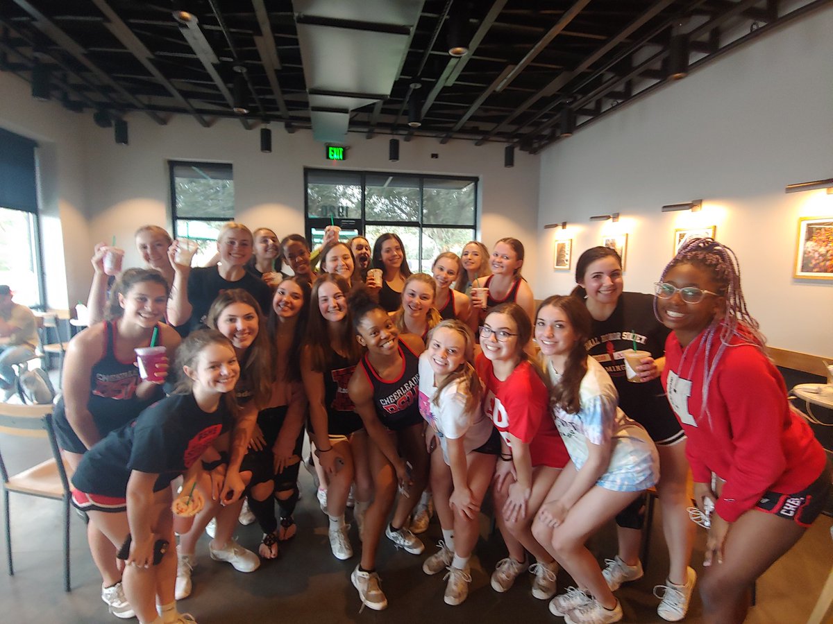 Proud of this group!  Great practice today and a little Starbucks fun afterwards.