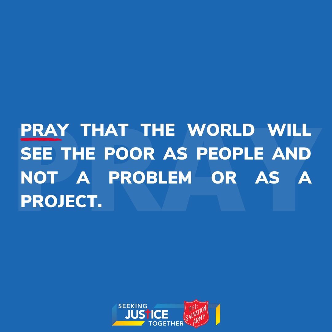 CommanderARC's tweet image. Pray that the world will see the poor as people and not a problem or as a project.