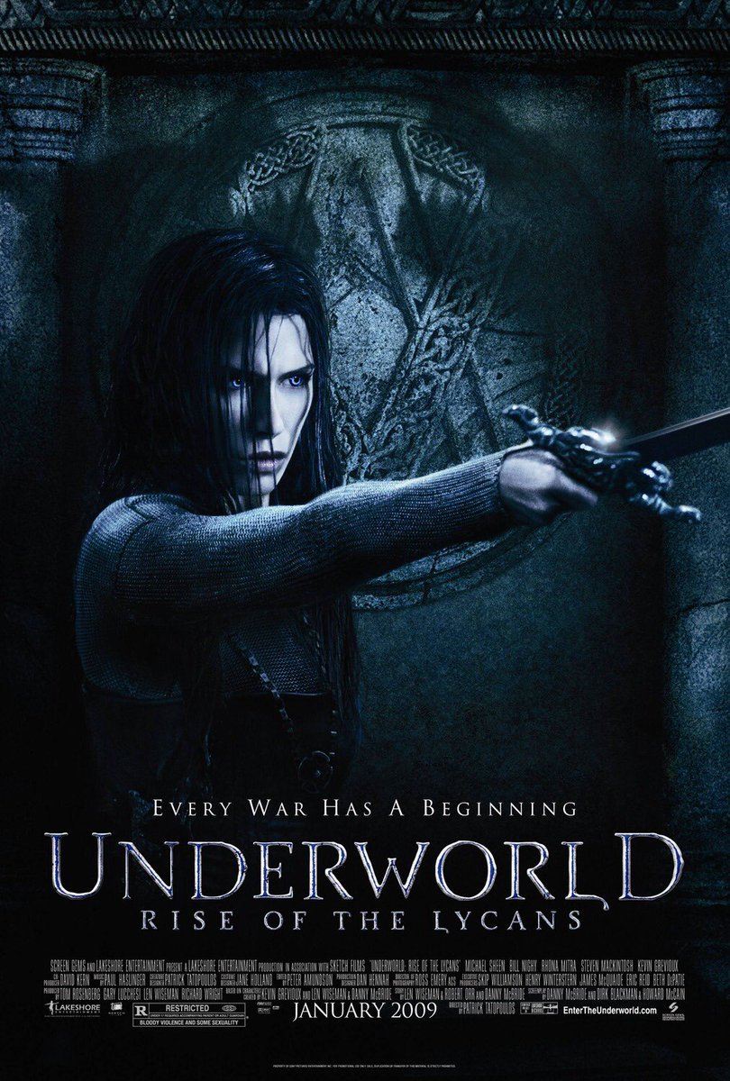 FilmNewsNos's tweet photo. 🎬MOVIE HISTORY: 11 years ago today, January 23, 2009, the movie ‘Underworld: Rise of the Lycans’ opened in theaters!

#KateBeckinsale #MichaelSheen #BillNighy #RhonaMitra #StevenMackintosh #KevinGrevioux #DavidAston #ElizabethHawthrone #CraigParker #JaredTurner #TaniaNolan https://t.co/KX3a8FXghk