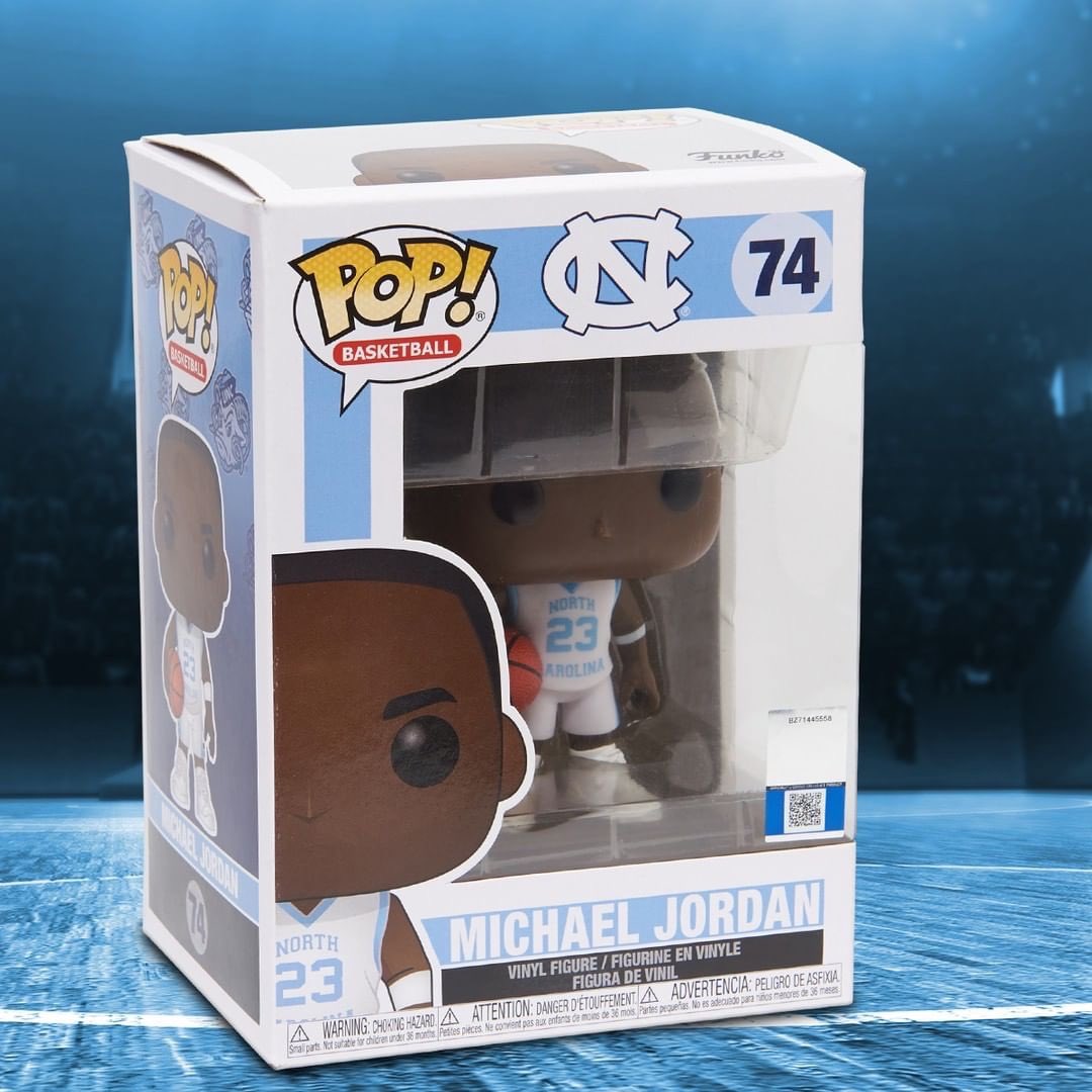 michael jordan funko pop white jersey