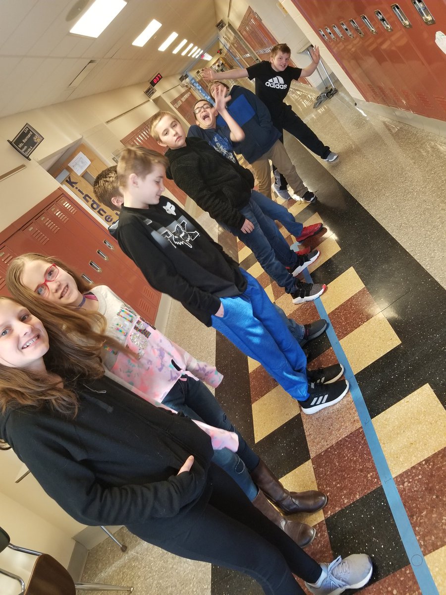 (Almost) everyone gets excited when we use the life-size number line! #BSMS #BSSDproud