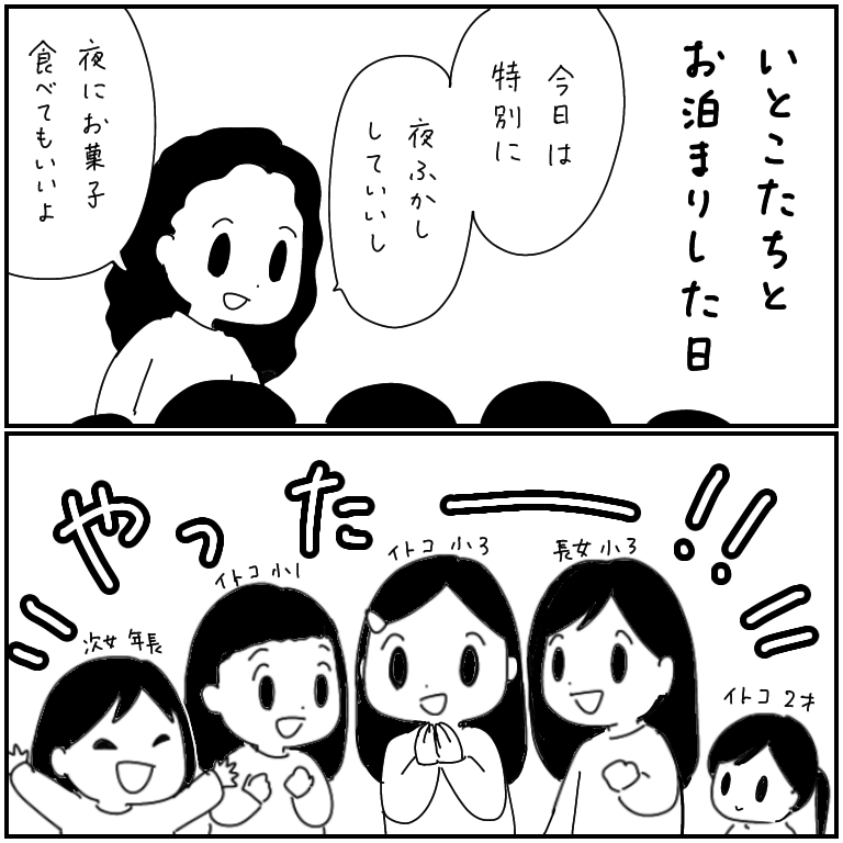 楽しい楽しいパジャマパーティー 