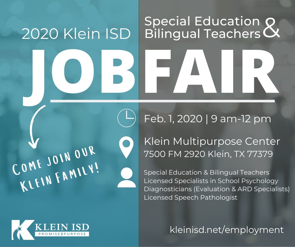 Robust professional community? ✅ 
Highly competitive salary with stipends? ✅
Supportive Parent Involvement? ✅

Come out to our Special Education &amp; Bilingual Teachers Job Fair on Feb. 1st! 

@ta4be <a href="/txcase/">TCASE</a>