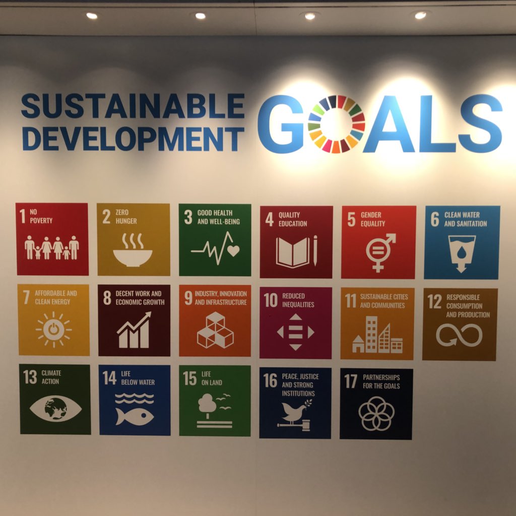 Speaksli's tweet photo. Love this display of @UN Sustainable Development Goals at @zurichairport. Speaksli aims to help eradicate poverty (SDG #1) through literacy and quality education (SDG #4). #unitednations #unsdg #socialimpact #socialenterprise #refugees #education #poverty #literacy #social https://t.co/xTMkWaUWHg