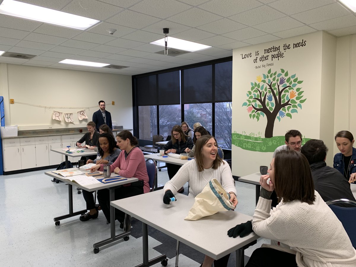 UthscP's tweet photo. A group of UTHSC Leadership Education in Neurodevelopmental and Related Disabilities (LEND) students learned all about occupational therapy today! https://t.co/wZzvehkcnf