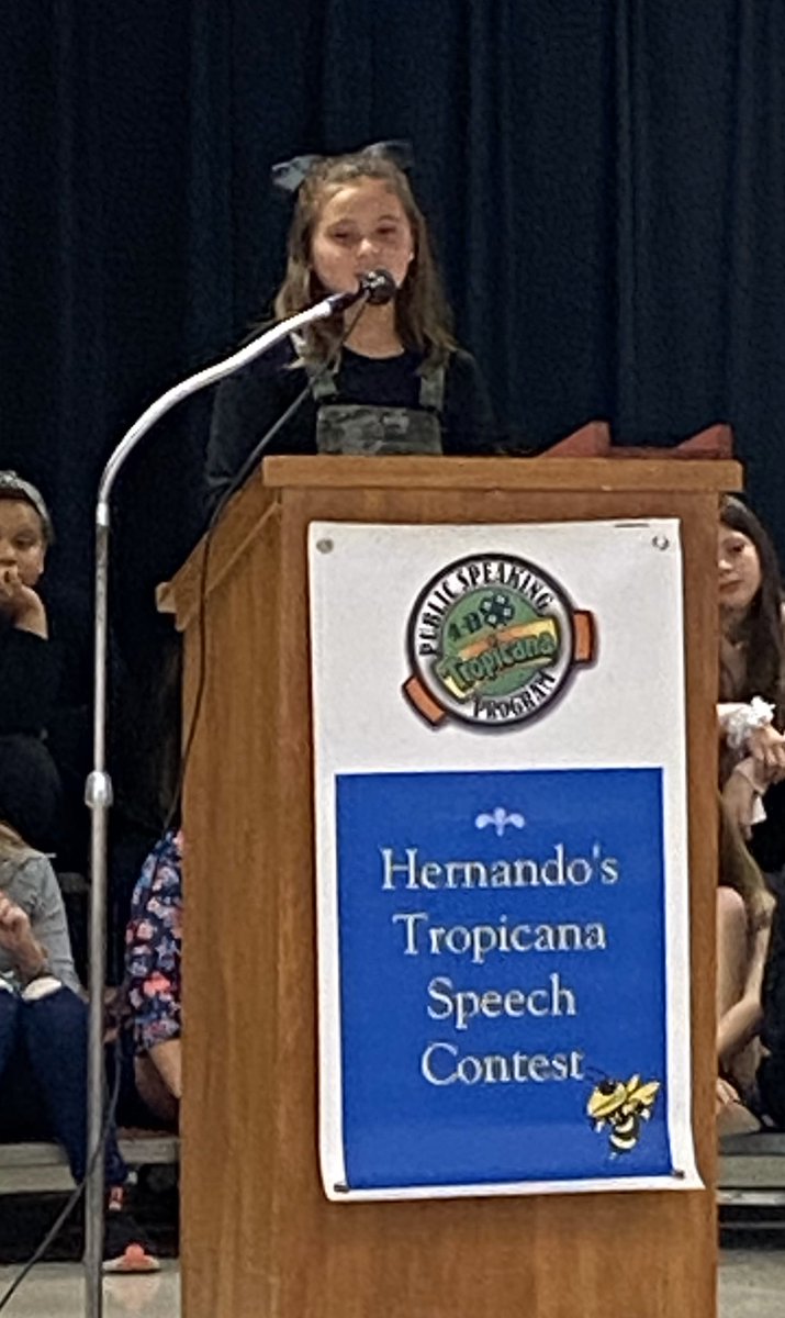 michellefultz4's tweet photo. Tropicana Speech- Eva and Kenzie https://t.co/XLfz711qm6