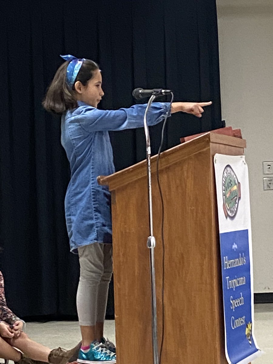 michellefultz4's tweet photo. Tropicana Speech- Eva and Kenzie https://t.co/XLfz711qm6