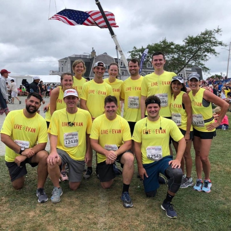 Live4Evan's tweet photo. Live4Evan is looking for runners to join our team for the Falmouth Road Race on August 16th, 2020! 🏆This year we will have 40 bibs. If you are interested in joining our team, please email Dave.Krueger@Live4Evan.org. #FalmouthRoadRace https://t.co/hUSx5qNuM9