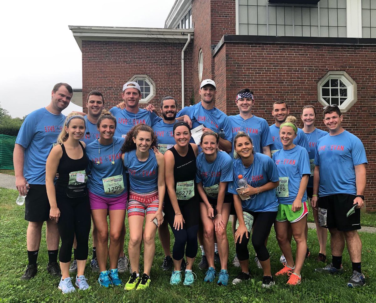 Live4Evan's tweet photo. Live4Evan is looking for runners to join our team for the Falmouth Road Race on August 16th, 2020! 🏆This year we will have 40 bibs. If you are interested in joining our team, please email Dave.Krueger@Live4Evan.org. #FalmouthRoadRace https://t.co/hUSx5qNuM9
