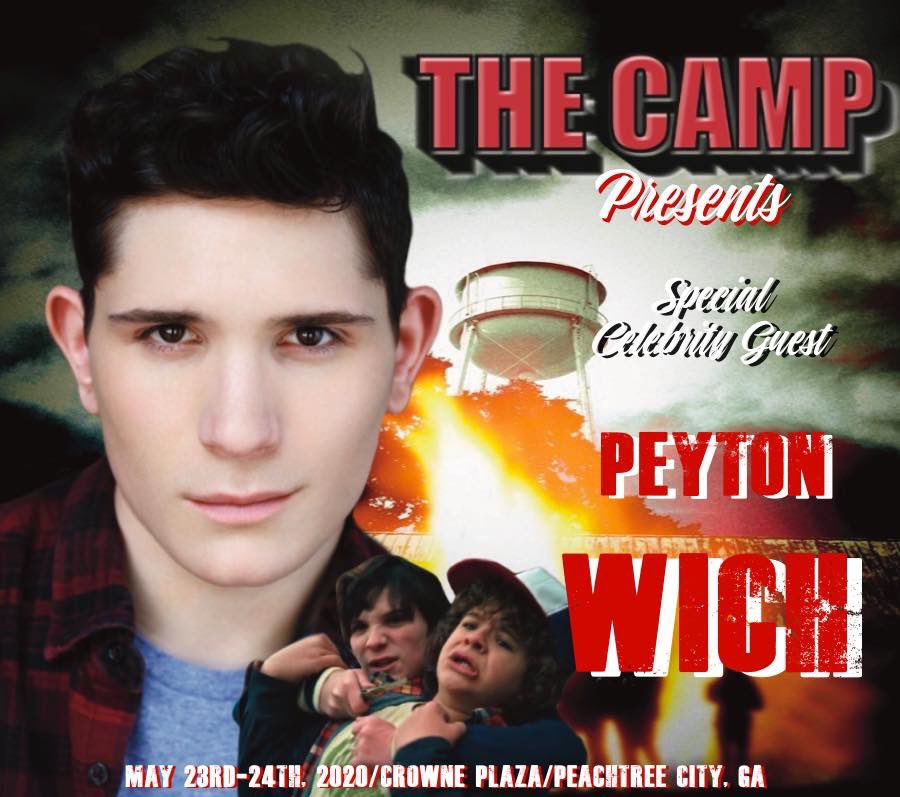 TheCampEvents's tweet photo. The Camp is excited to announce our first Stranger Things guest, @PeytonWich! Peyton is known for his work as Troy on Stranger Things, Scott on The Purge TV, and Tommy Madigan in Goosebumps 2!

Tickets still available at 👉 https://t.co/4oWMMo4uXZ
#StrangerThings #st #thecamp https://t.co/kCdTCjWVBY