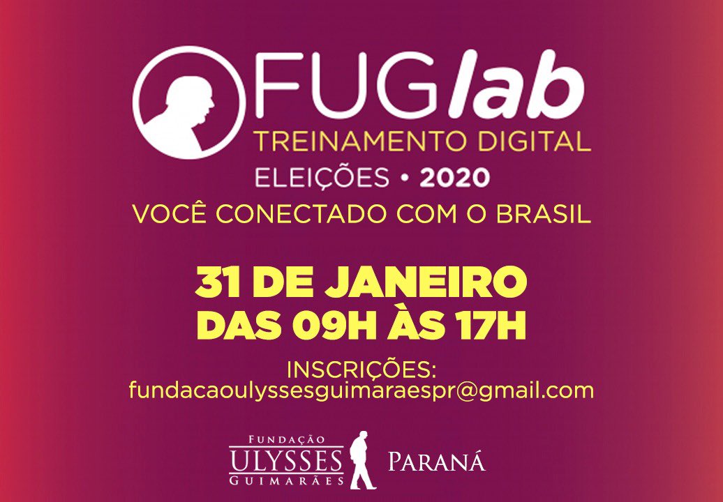 mdbpr15's tweet photo. Fundação Ulysses Guimarães Paraná a todo vapor

Em preparação para as próximas eleições a Fundação Ulysses Guimarães, órgão de estudos e capacitação do MDB, prepara para seus militantes. https://t.co/ku2LhO1Xqm