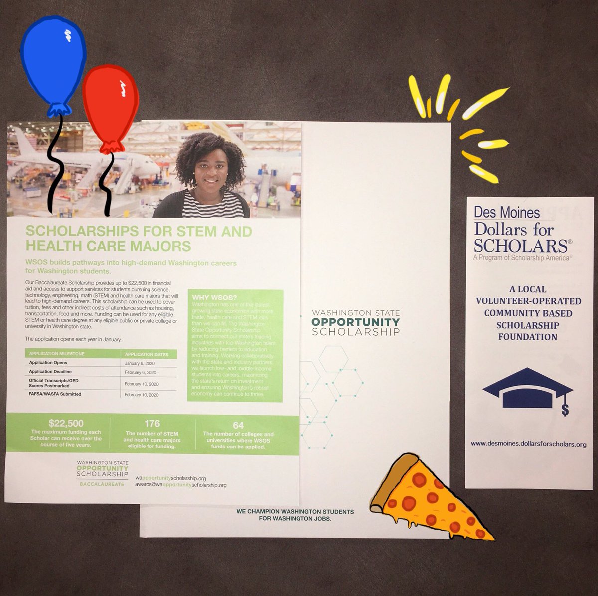 MRHS_CC's tweet photo. Next week: Scholarship Party
Jan 29th 2:30-6pm

Come eat pizza and fill out some of the top scholarships. Get this money rams 💸
- Washington State Opportunity Scholarship 
 *https://t.co/GV7ECEywdX
- Dollars for Scholars 
- Highline Schools Foundation 
 *https://t.co/lbgmBDMzfP https://t.co/zWzVPEMXla
